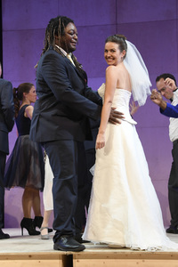 Theaterprobe 'Monsieur Claude und seine Töchter' in München