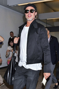 Ankunft von Brad Pitt in Narita
