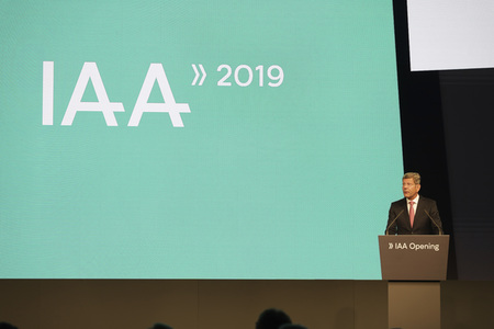 Eröffnung der IAA Pkw 2019 in Frankfurt