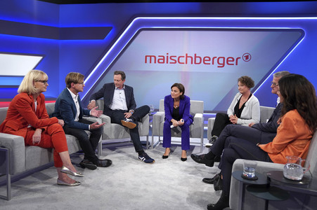 Talkshow 'maischberger' in Köln