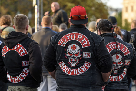 Biker Demo in Berlin