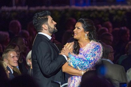 Konzert von Anna Netrebko und Yusif Eyvazov in Halle (Westfalen)