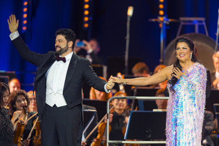 Konzert von Anna Netrebko und Yusif Eyvazov in Halle (Westfalen)
