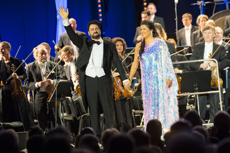 Konzert von Anna Netrebko und Yusif Eyvazov in Halle (Westfalen)