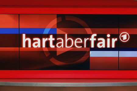 Talkshow 'hart aber fair' in Köln