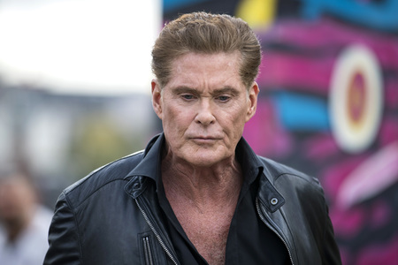 Photocall mit David Hasselhoff in Berlin