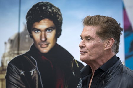 Photocall mit David Hasselhoff in Berlin