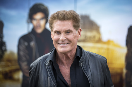 Photocall mit David Hasselhoff in Berlin