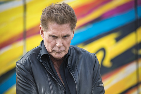 Photocall mit David Hasselhoff in Berlin