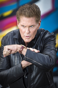 Photocall mit David Hasselhoff in Berlin