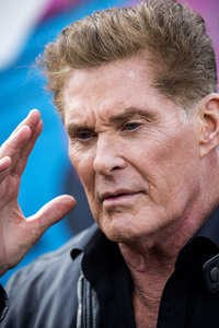 Photocall mit David Hasselhoff in Berlin