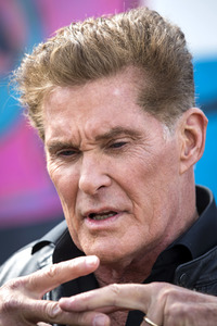 Photocall mit David Hasselhoff in Berlin