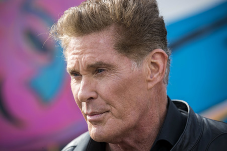 Photocall mit David Hasselhoff in Berlin