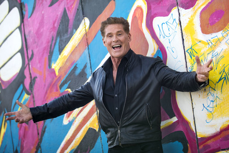Photocall mit David Hasselhoff in Berlin