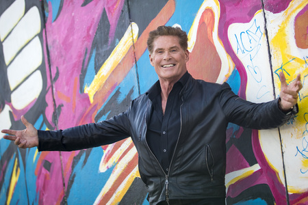 Photocall mit David Hasselhoff in Berlin