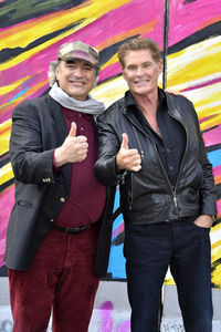 Photocall mit David Hasselhoff in Berlin