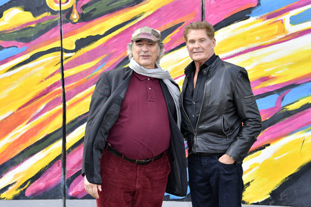 Photocall mit David Hasselhoff in Berlin