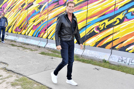 Photocall mit David Hasselhoff in Berlin