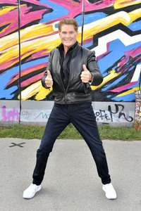 Photocall mit David Hasselhoff in Berlin