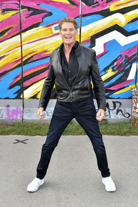 Photocall mit David Hasselhoff in Berlin