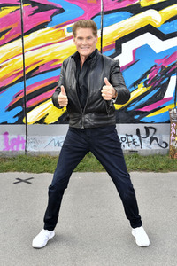 Photocall mit David Hasselhoff in Berlin
