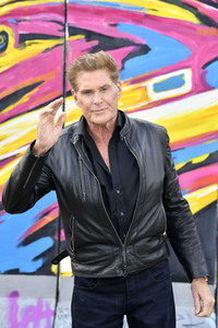 Photocall mit David Hasselhoff in Berlin