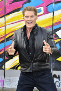 Photocall mit David Hasselhoff in Berlin