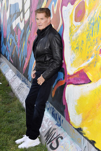 Photocall mit David Hasselhoff in Berlin