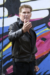 Photocall mit David Hasselhoff in Berlin