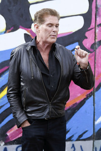 Photocall mit David Hasselhoff in Berlin