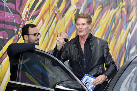 Photocall mit David Hasselhoff in Berlin