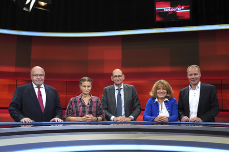 Talkshow 'hart aber fair' in Köln