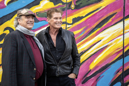 Photocall mit David Hasselhoff in Berlin