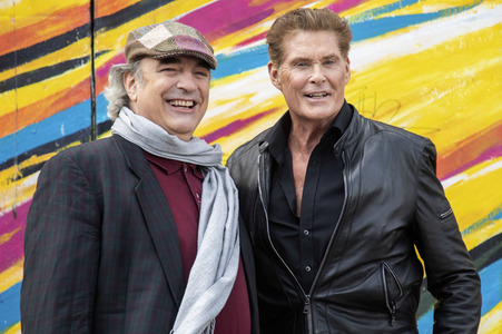 Photocall mit David Hasselhoff in Berlin