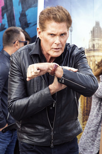 Photocall mit David Hasselhoff in Berlin