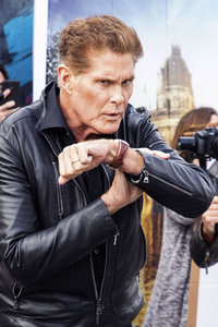 Photocall mit David Hasselhoff in Berlin