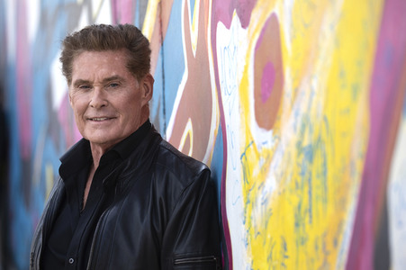Photocall mit David Hasselhoff in Berlin