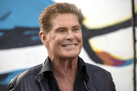 Photocall mit David Hasselhoff in Berlin