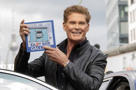 Photocall mit David Hasselhoff in Berlin