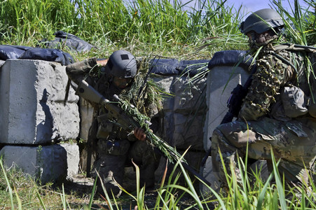 Militärübung 'Orient Shield 2019' in Yamato