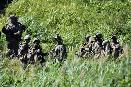 Militärübung 'Orient Shield 2019' in Yamato