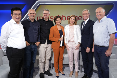 Talkshow 'maischberger' in Berlin