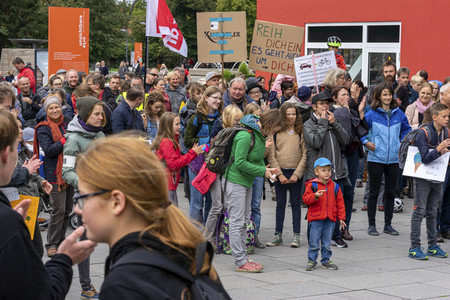 'Fridays for Future' Klimastreik in Dessau