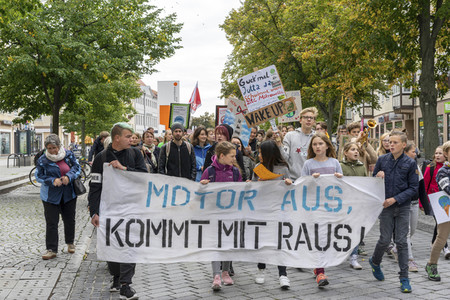 'Fridays for Future' Klimastreik in Dessau
