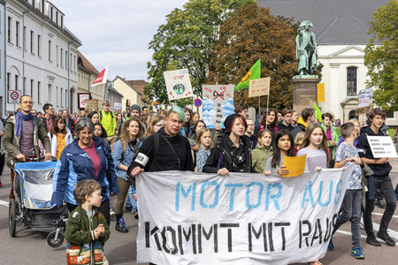 'Fridays for Future' Klimastreik in Dessau