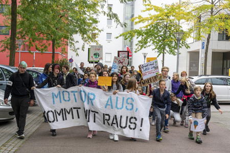 'Fridays for Future' Klimastreik in Dessau