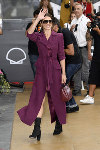 Ankunft von Barbara Lennie auf dem San Sebastian Film Festival 2019