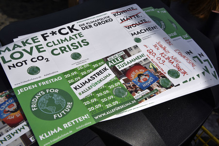 'Fridays for Future' Klimastreik in Darmstadt