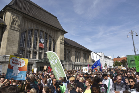 'Fridays for Future' Klimastreik in Darmstadt