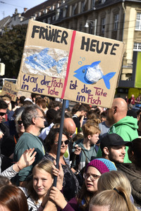 'Fridays for Future' Klimastreik in Darmstadt